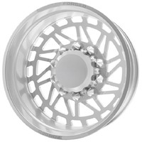 Jantes arrière forgées personnalisées noir mat 24X8.25 26X8.25 30X8.25 avec capuchons flottants 8X170 8X180 pour GMC Sierra 2500 3500