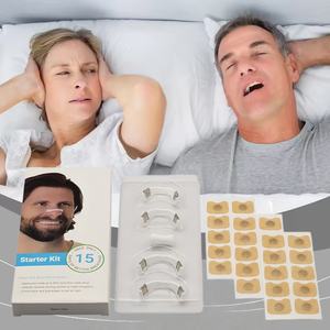 Bandes nasales magnétiques Dilatateurs respiratoires Kit anti-ronflement Augmentation de l'apport d'air Clip nasal Bandes nasales Réduire le ronflement Améliorer le sommeil - Product Image 5