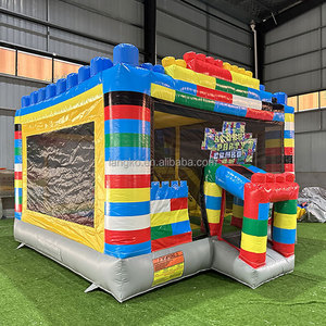 Party Vermietung neues Design springen Burg Wasser rutsche aufblasbare Türsteher benutzer definierte Spiel Charaktere Thema Hüpfburg zu kaufen - Product Image 4