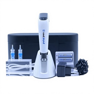 Py Lai Pen <strong>Dermapen</strong> <strong>4</strong> Pen Beauty Flying Needle LED Display Stainless Steel Nano Needle for Head US/IT/ZA Plug Types - Product Image 2