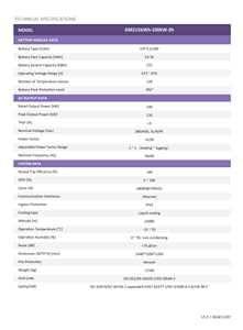 <span class=keywords><strong>FOX</strong></span> All in One <span class=keywords><strong>ESS</strong></span> 100kw Inverter + 215kwh Baterías LiFePO4 EU Warehouse Stock Precio 200kwh Sistema de almacenamiento de energía industrial - Product Image 4