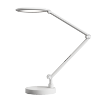 Lampe de bureau LED contemporaine à commande tactile, 95 CRI, métal, pliable, protection des yeux, lumière réglable AC pour bureau, étudiant, lecture