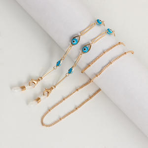 REWIN Moda <span class=keywords><strong>Evil</strong></span> Eyes Cadena colgante para <span class=keywords><strong>gafas</strong></span> Cadenas de cuello de mujer <span class=keywords><strong>Gafas</strong></span> de sol Correa Cordón <span class=keywords><strong>Gafas</strong></span> Cuerda Accesorio al por mayor - Product Image 4