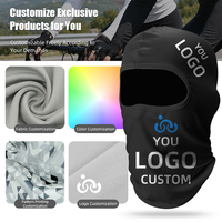 Balaclava intégrale coupe-vent personnalisée, doublure de casque, masque de ski et de cyclisme – Vente en gros directe usine de Chine