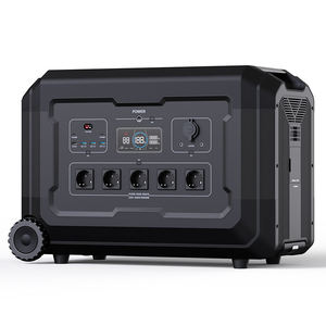 Centrale électrique portable 5000W pour camping domestique, générateur solaire à batterie LiFePO4, système d'énergie portable - Product Image 1