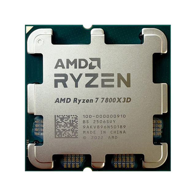 Hot-Selling AMD Ryzen 7 7800X3D 8C/16T 4.2GHz Base 5GHz Boost 5nm 3D V-Cache AM5 DDR5 New Tray Gaming CPU