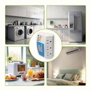Protector de Voltaje de Alta Calidad con 3 Tomas de Corriente de 120V, Estilo Americano, para Refrigerador Doméstico - Product Image 6