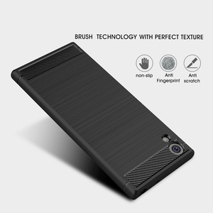 Étui <span class=keywords><strong>de</strong></span> téléphone en gros pour <span class=keywords><strong>Sony</strong></span> <span class=keywords><strong>Xperia</strong></span> <span class=keywords><strong>XA1</strong></span> Ultra, texture brossée, fibre <span class=keywords><strong>de</strong></span> carbone, antichoc, TPU, <span class=keywords><strong>coque</strong></span> <span class=keywords><strong>de</strong></span> protection robuste - Product Image 6