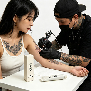 Hot Item Smooth Texture Tattoo Cream, Oversize & Mini Size Full <b>Weights</b>, Custom Logo Tattoo Aftercare Balm - Product Image 3