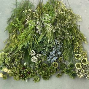 BF-AF15 Vente directe usine Matériaux floraux verts Décoration de mariage Plantes vertes artificielles Style forêt Guirlande suspendue pour allée - Product Image 3