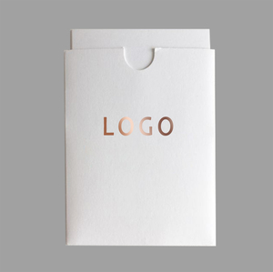 Wholesale Custom <strong>Black</strong> Cardboard Recycled Paper <strong>Envelope</strong> with <strong>String</strong> <strong>Tie</strong> Silver Foil logo Letter for Perfume <strong>Envelope</strong> Paper - Product Image 3