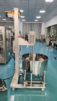Machine de fabrication de savon liquide et de shampoing, homogénéisateur à cisaillement élevé avec moteur pour l'émulsification cosmétique, qualité alimentaire