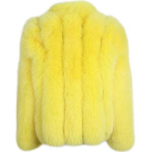 <span class=keywords><strong>Giacca</strong></span> invernale calda per ragazze cappotto di <span class=keywords><strong>pelliccia</strong></span> per donna - Product Image 2