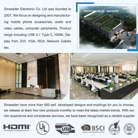 HDR TDR — câble HDMI 2.1 certifié OEM, Version haute vitesse, 48Gbps, Support dynamique 8K 60Hz, résolution 4K 120Hz