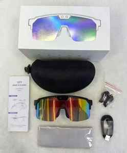 Gafas Inteligentes Q01 para Ciclismo con Cámara HD de 8MP, Traducción en Tiempo Real, Audio de Oreja Abierta, Llamadas BT, Reproductor de Música y EIS Antivibración - Product Image 3