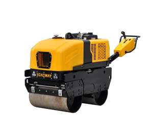 Китайский завод, Лучшая цена, прогулка за двойным барабаном, полностью гидравлический Вибрационный дорожный каток, мини-ролик - Product Image 2