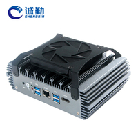 Intel 12th Gen N150 N100 Seguridad de red Mini PC 6X2,5 Gb Lan POE N300 N305 1 * DDR5 1 * COM X86 Router PfSense Firewall Mini PC