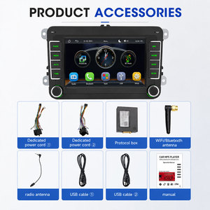 Autoradio Linux da 7 Pollici per VW/Golf/<span class=keywords><strong>Polo</strong></span>/Tiguan/Passat/B7/B6/Seat/Leon/Skoda/Octavia con GPS, Navigazione Internet e Connessione Wireless - Product Image 4