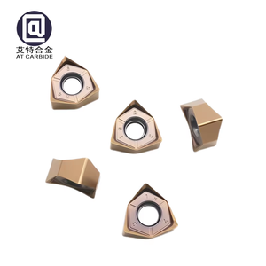 OEM Inserts en carbure de tungstène personnalisés WNMU WNMU080608 Lame de tournage CNC à <span class=keywords><strong>double</strong></span> <span class=keywords><strong>face</strong></span> à avance rapide Outil de coupe pour l'acier - Product Image 1