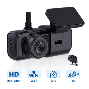 4G Thông Minh Dash Cam Ống Kính Kép 2K Tầm Nhìn Ban Đêm Video Recorder Với Wifi GPS <span class=keywords><strong>Ftp</strong></span> 9-36V Điện Xe Hạm Đội Theo Dõi - Product Image 2