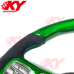 Volante Deportivo de Fibra de Carbono con Revestimiento de Gamuza para Jeep Wrangler JK JL TJ KJ Rubicon Renegade Gladiator 2011-2025 - Product Image 2