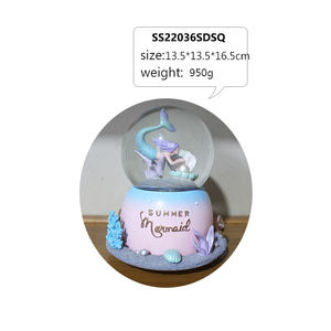 Globe de neige marin de sirène de Style <span class=keywords><strong>nordique</strong></span>, nouvel élément d'océan, cadeaux pour filles et enfants - Product Image 2