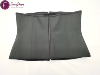 Ceinture de maintien respirante pour femme avec fermeture éclair et crochet pour le contrôle du ventre, corset de mise en forme