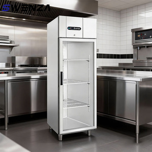 <span class=keywords><strong>Réfrigérateur</strong></span> commercial SWENZA, congélateur vertical, équipement de cuisine en acier inoxydable, restaurant, réfrigération sur mesure - Product Image 1