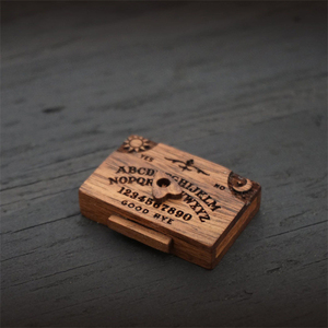 Planche à spiritues miniature réaliste en bois et résine avec tiroir, pour maison de poupée et décoration de paysage d'Halloween - Product Image 4