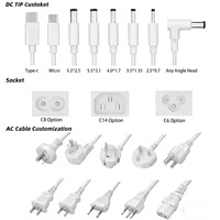 Alimentation électrique de bureau Cenwell DC |   Adaptateur PC 72W haute efficacité, performance fiable, prise AU, avec matériau ignifuge pour PC
