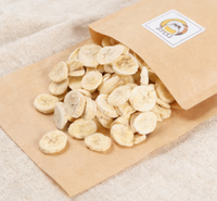 Chips de banane coupées en tranches 100% naturelles sans sucre ajouté, croustillantes, collation saine, conservées à l'huile, certifiées HACCP, emballées sous vide en vrac