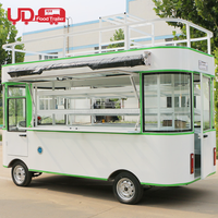 Camion de nourriture électrique, vente de nourriture de rue, camion de nourriture mobile pour légumes, café, glace, chariot de vente de fruits pour les États-Unis