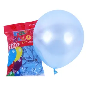 100pcs 12in Windmill Branded Multi Color Ballon Látex Hélio Metal Ouro Escuro Azul Marinho Real Rosa Preto Branco e Roxo Balão