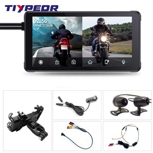 Tiypeor xe máy không dây Carplay <span class=keywords><strong>Android</strong></span> Auto Player với DVR Loop kỷ lục IPS màn hình cảm ứng màn hình BT Wifi kết nối TPMS - Product Image 2