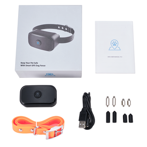Ứng dụng OEM cho hệ thống hàng rào điện tử GPS cho chó - Bộ thu không dây ngoài trời bằng nhựa chống nước IP67 có thể sạc lại với chức năng điều khiển ranh giới điện tử - Product Image 6