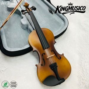 Violín para Estudiantes SVH-03L, Cuerpo <span class=keywords><strong>de</strong></span> Madera Contrachapada con Acabado Mate, Arco <span class=keywords><strong>de</strong></span> Arce Sólido |   Tamaños 1/16-4/4 |   Kit Completo con Estuche, Directo <span class=keywords><strong>de</strong></span> Fábrica - Product Image 3