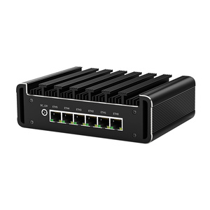 BKHD a buon mercato fanless G31 i3-1115G4 Router morbido 6 xi226 2.5G LAN DDR4 Mini PC pfSense computer industriale supporta Pfsense MikROS - Product Image 3