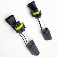 Decodificador LED H11, Bombilla de faro Canbus, cancelador de advertencia antiparpadeo con condensadores, nueva condición para automóviles