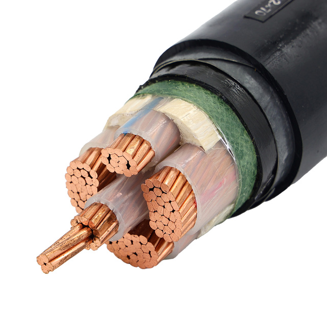 Power Cable Copper Cable Wire XLPE Insulated  Power Cable Copper Aluminum Core for Construction Power Station