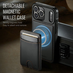 Productos de Venta Caliente, Funda Tipo Cartera Negra de Buena Calidad con Ranuras para Tarjetas, Funda Rosa para Teléfono Celular para Mujer, Compatible con iPhone 17 Air 16 15 Pro Max - Product Image 4