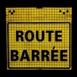 Khả năng hiển thị cao bền cuộn lên xây dựng Swing đứng tạm thời roadwork dấu hiệu giao thông lưới cảnh báo dấu hiệu thiết kế mới - Product Image 1