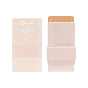 Base de Maquillaje en Barra de Cobertura Total Mate y Ligera de 5 Colores, Polvo Compacto Blanqueador para Piel Oscura, Esponja Iluminadora - Product Image 1