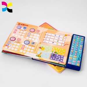 <span class=keywords><strong>Libro</strong></span> de Audio Personalizado para Niños con Botones Musicales, <span class=keywords><strong>Libro</strong></span> Sonoro Educativo para el Aprendizaje Temprano, Módulo de Botones Múltiples - Product Image 3