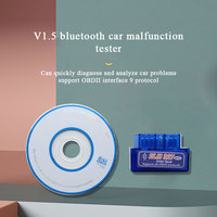Mini Elm327 OBD2 Elm 327 V1.5 OBD 2 Herramienta de diagnóstico de coche Escáner Elm-327 Adaptador OBDII Herramienta de diagnóstico automático