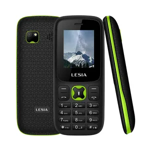 GSM cell phone 2 SIM cards cheapest 3g 4g feature phone 1.77" 1000mah lesia mobile qwerty keyboard in china