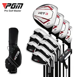 Pgm oem personalizado do clube de golfe conjunto completo de clubes de golfe com mão direita