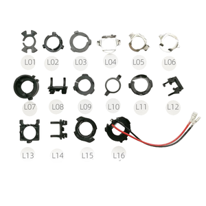 Nuevo diseño de alto estándar H1 H7 sistemas de iluminación automática bombillas LED para faros Base soporte adaptador enchufe para BMW Benz - Product Image 1