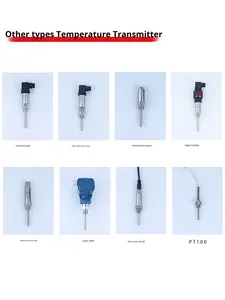 เครื่องส่งสัญญาณอุณหภูมิ <span class=keywords><strong>PT100</strong></span> 4-20mA แบบรวมในตัว หัววัดความต้านทานความร้อนชนิดแพลตตินัม K-type แบบมีเกราะป้องกัน พร้อมเซ็นเซอร์วัดอุณหภูมิ WBF รับประกัน 3 ปี - Product Image 6