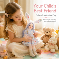 Poupées Reborn Yeezwood Baby Art 47 cm, poupées réalistes, poupées Reborn en silicone, jouet pour fille