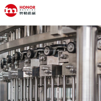 Équipement d'usine de traitement automatique des bouteilles en verre pour la production de vin, whisky, vodka, bière, ligne de remplissage et de mise en bouteille